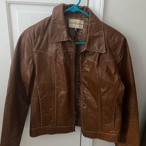 Authentic genuine leather jacket